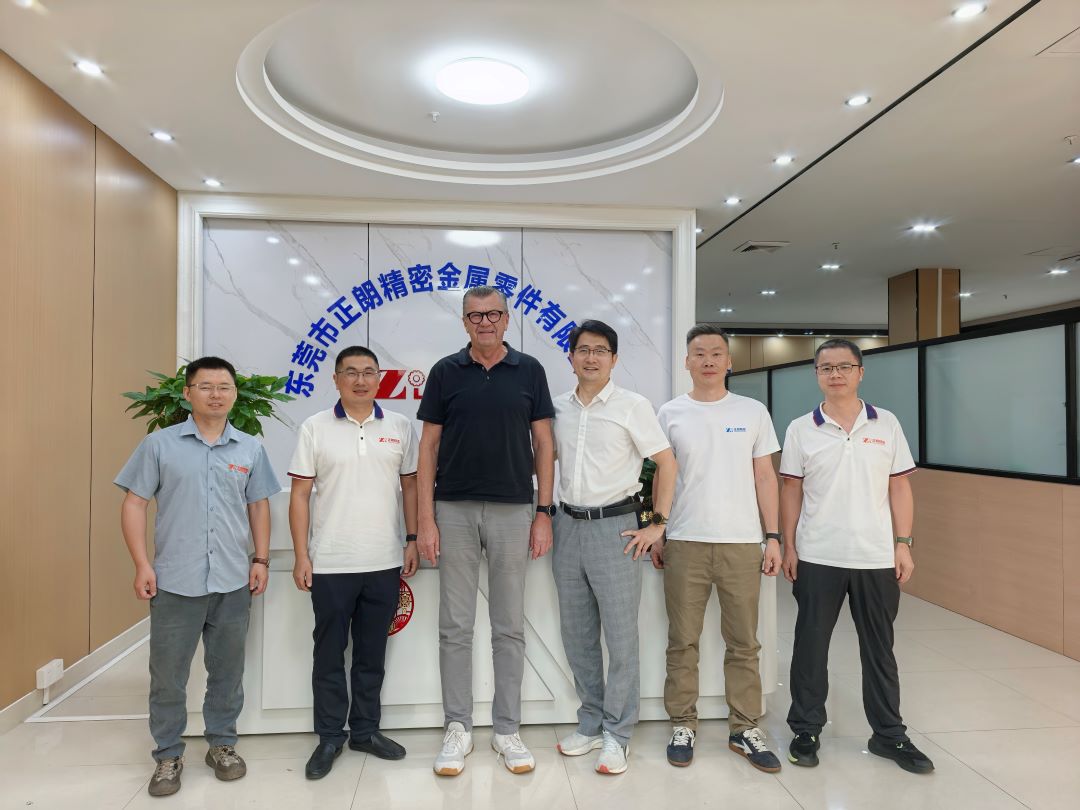 德国莱歇尔工程技术有限公司总经理到访正朗工厂，共探合作新机遇！