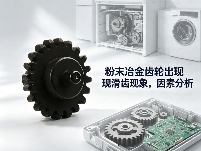 精密粉末冶金齿轮出现滑齿现象，因素分析